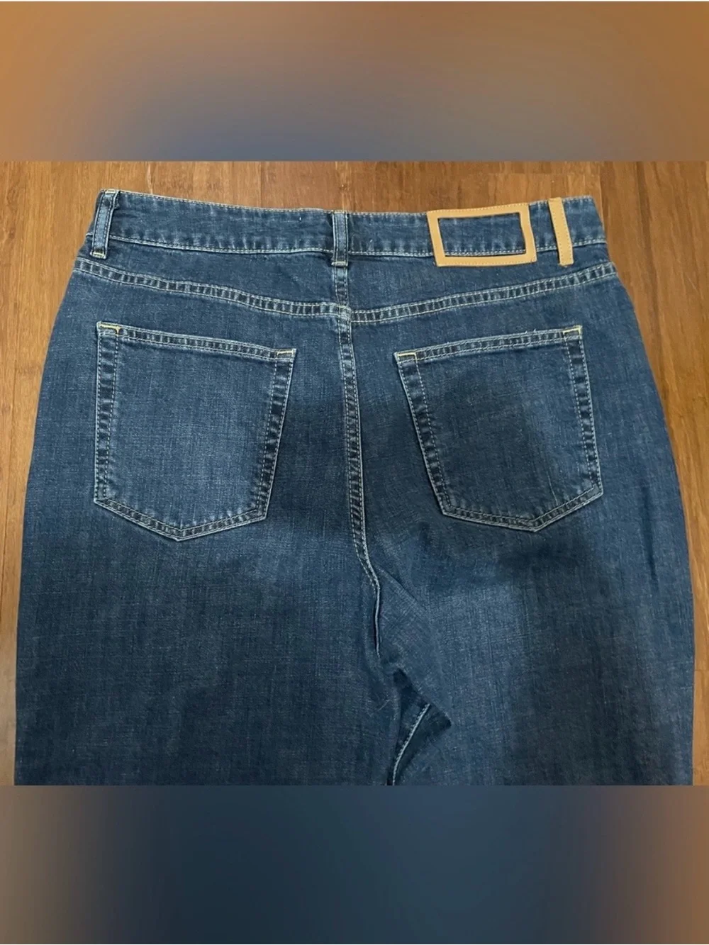 La Ligne Jeans 31 Blue Ankle Bootcut Classic Luxury